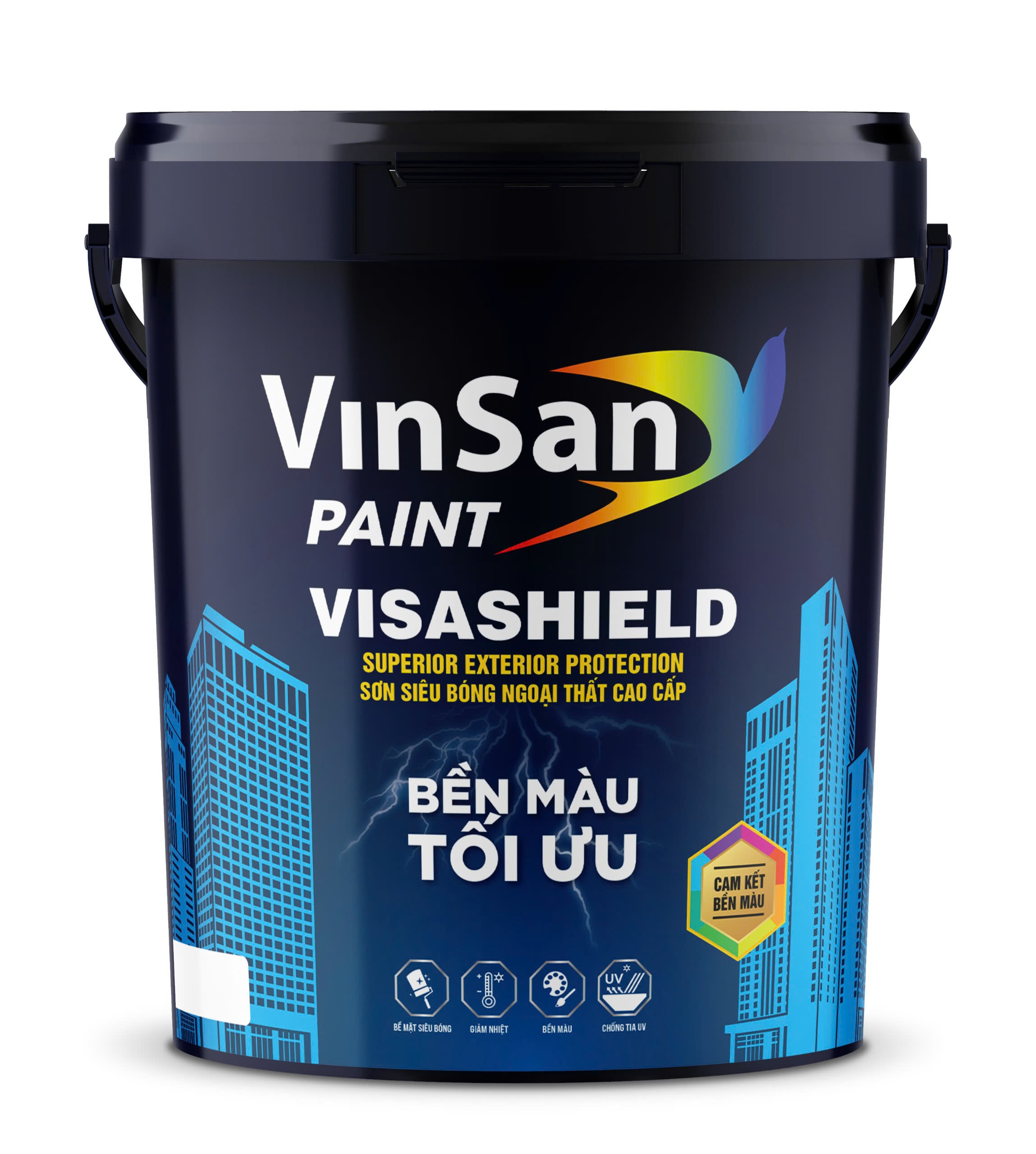 Sơn siêu bóng ngoại thất cao cấp